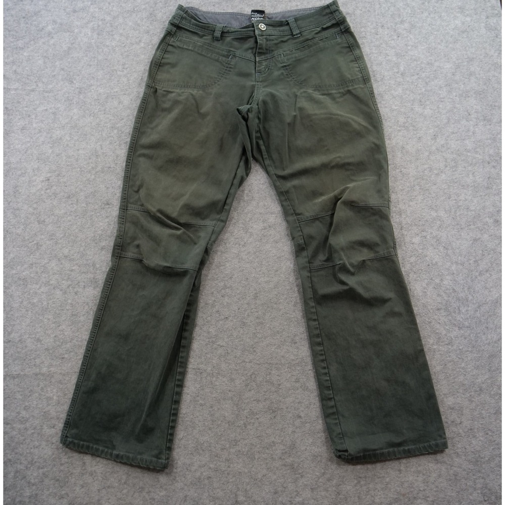 Kuhl Pants Womens 8 Regular Green Cotton Blend Outdoor Hiking Travel